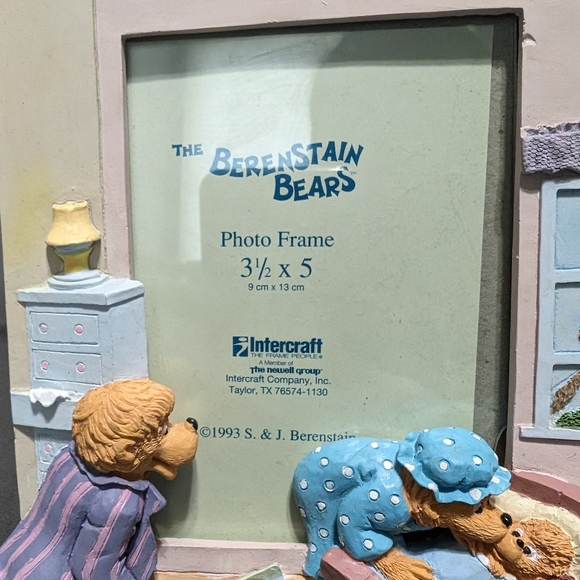Vintage Berenstain Bears 1993 photo frame 3.5"X5" intercraft - Picture 4 of 7